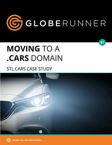 GlobeRunner, Moving to a .Cars Domain, STL.Cars case study